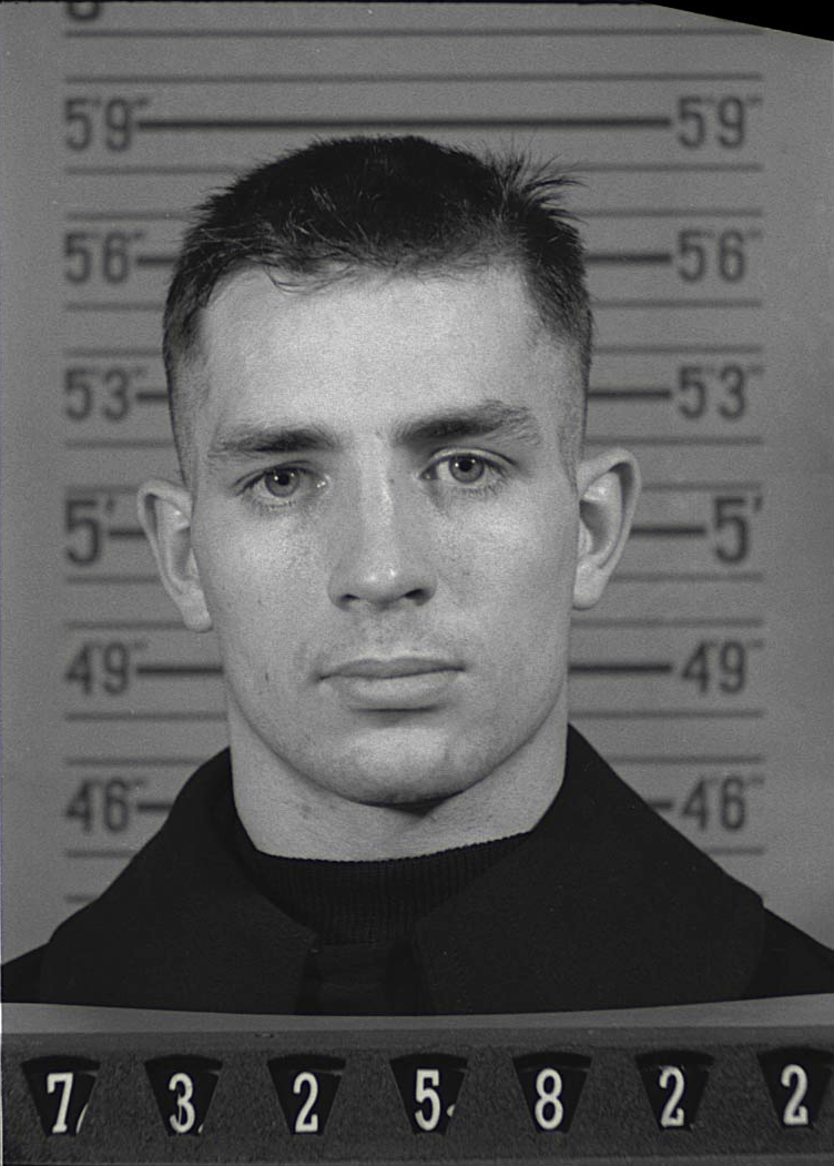 Fotografia di Jack Kerouac all’arruolamento nella riserva navale nel 1943